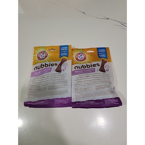 X2 Arm & Hammer Nubbies Dental Treats for Dogs B8 - Picture 4 of 5